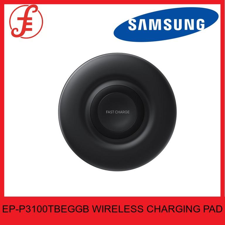 SAMSUNG EP-P3100TBEGGB WIRELESS CHARGING PAD WITH TRAVEL ADAPTER (BLACK)