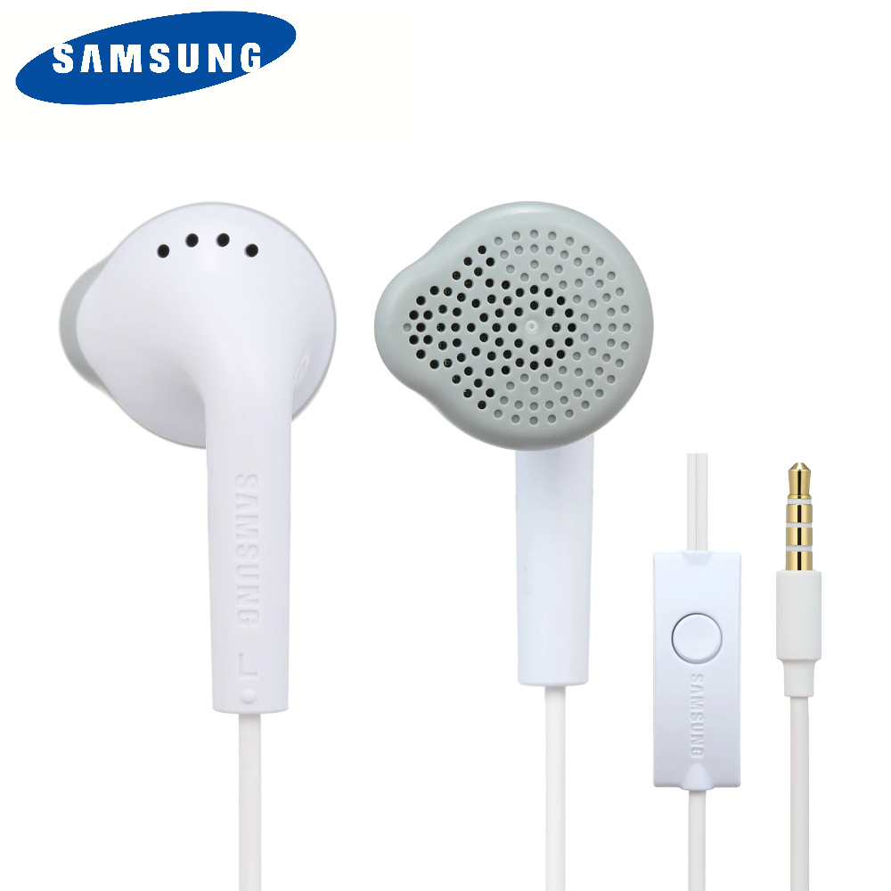 Samsung EHS61 3.5mm Wired Headphones Music Earphone In-line Control Headset with Mic for Smart Phone Earbuds fone de ouvido In-ear earpiece (SG Warranty)