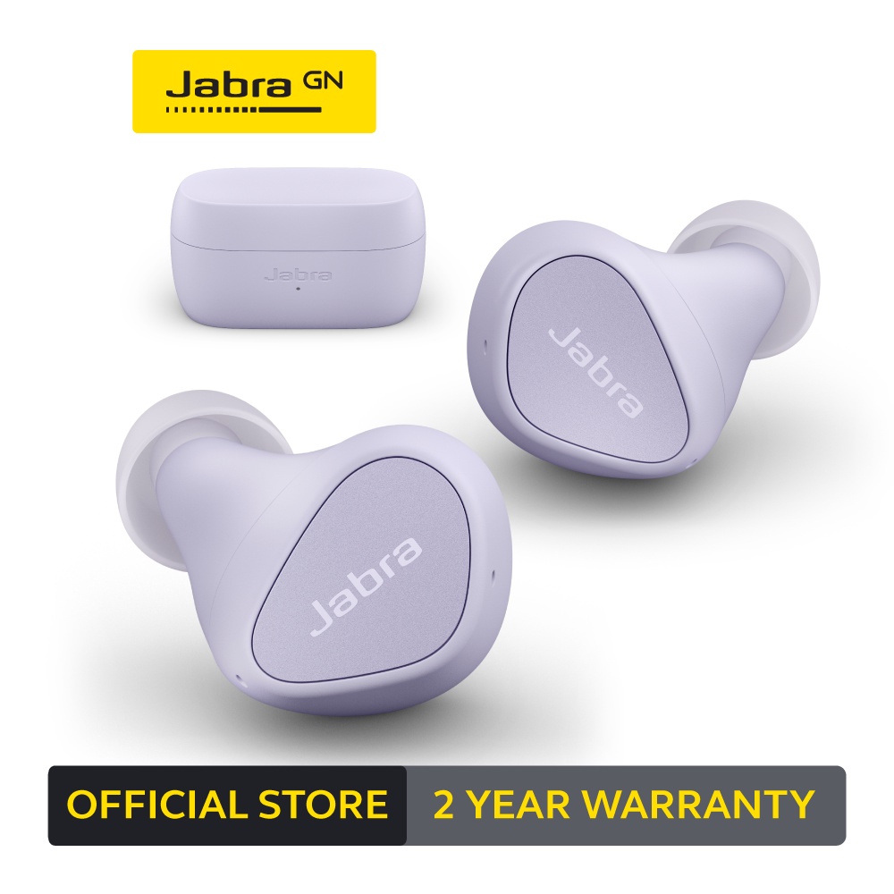 Jabra Elite 3 – Noise Isolating Bluetooth Earbuds with Long Battery Life for True Wireless Calls and Music