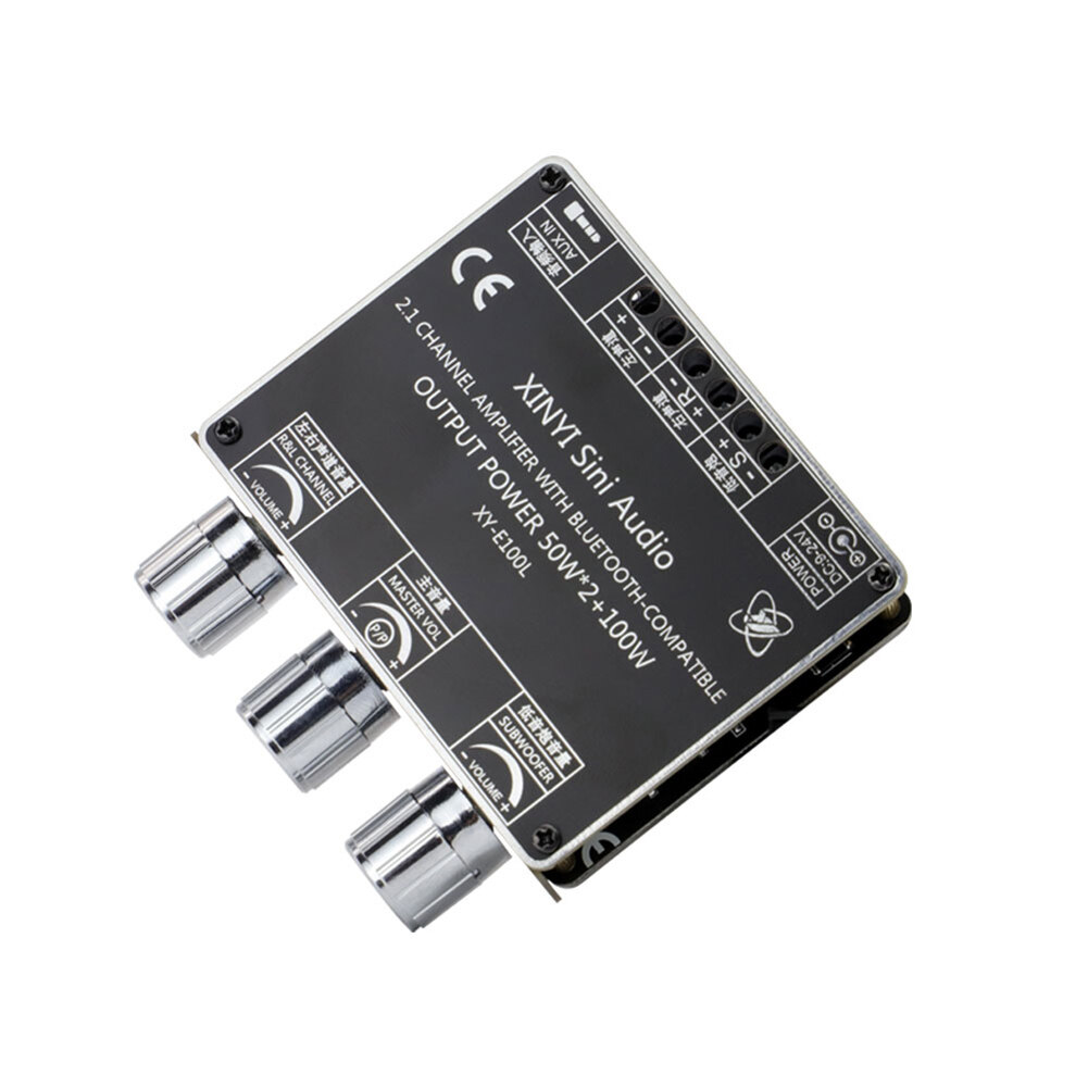XY-E100L App Control 50Wx2+100W Amplifier 2.1 Channel Subwoofer Audio Board