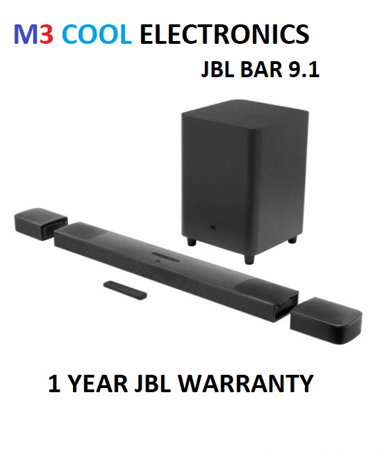 JBL BAR9.1 CINEMATIC 9.1 SURROUND EXPERIENCE , 1 YEAR JBL WARRANTY *** BEST DEAL IN TOWN , GRAB WHILE STOCK LASTS