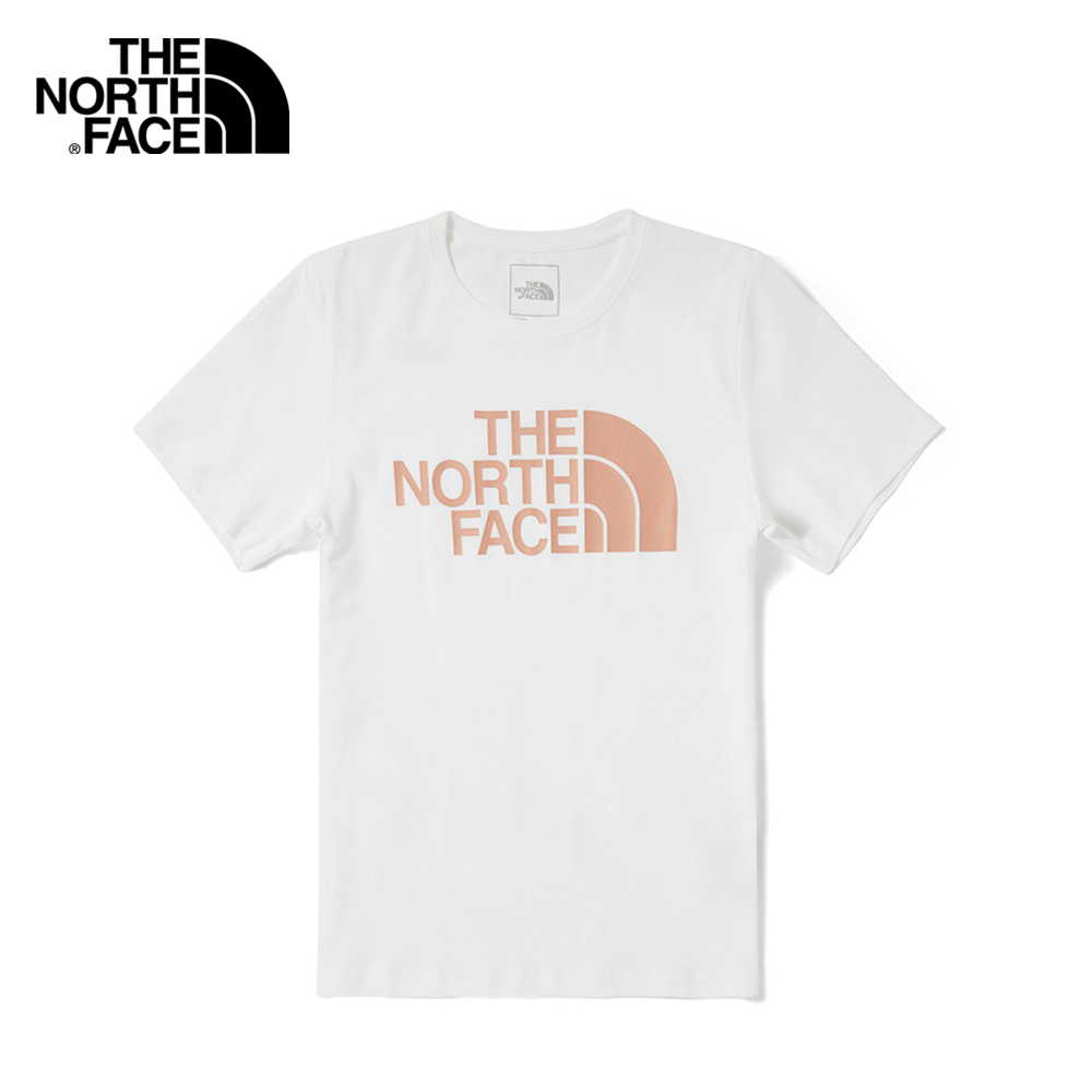 The North Face Women Short Sleeve Half Dome Logo Tee [Asia Size] - TNF White