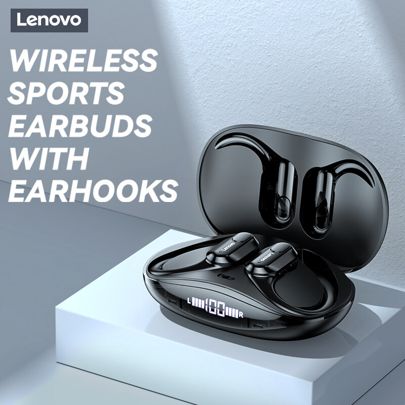 Lenovo XT80 Bluetooth 5.3 Wireless Earphone with Mic Headphones HiFi Stereo Wireless Earbuds