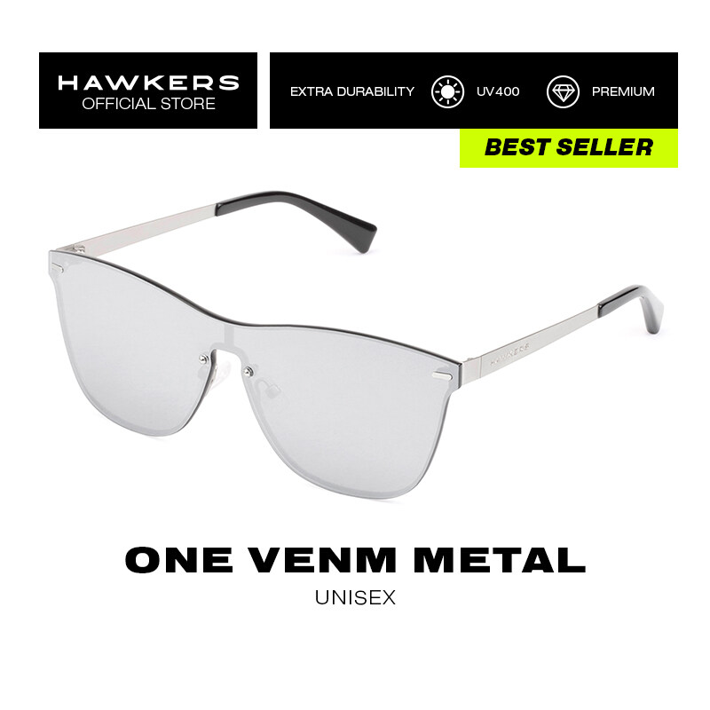 Hawkers - ONE VENM METAL Silver Mirrored UV400 Men Women H02LHM1809