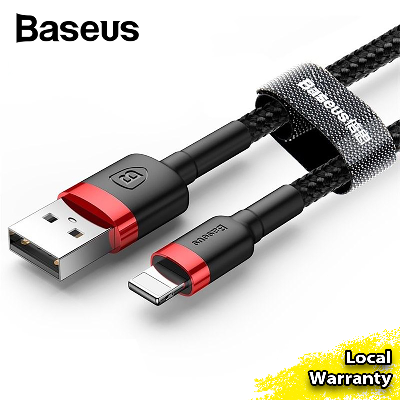 Baseus Kevlar Series for Apple Lightning 8-Pin USB Charging Cable (50CM / 100CM / 200CM)