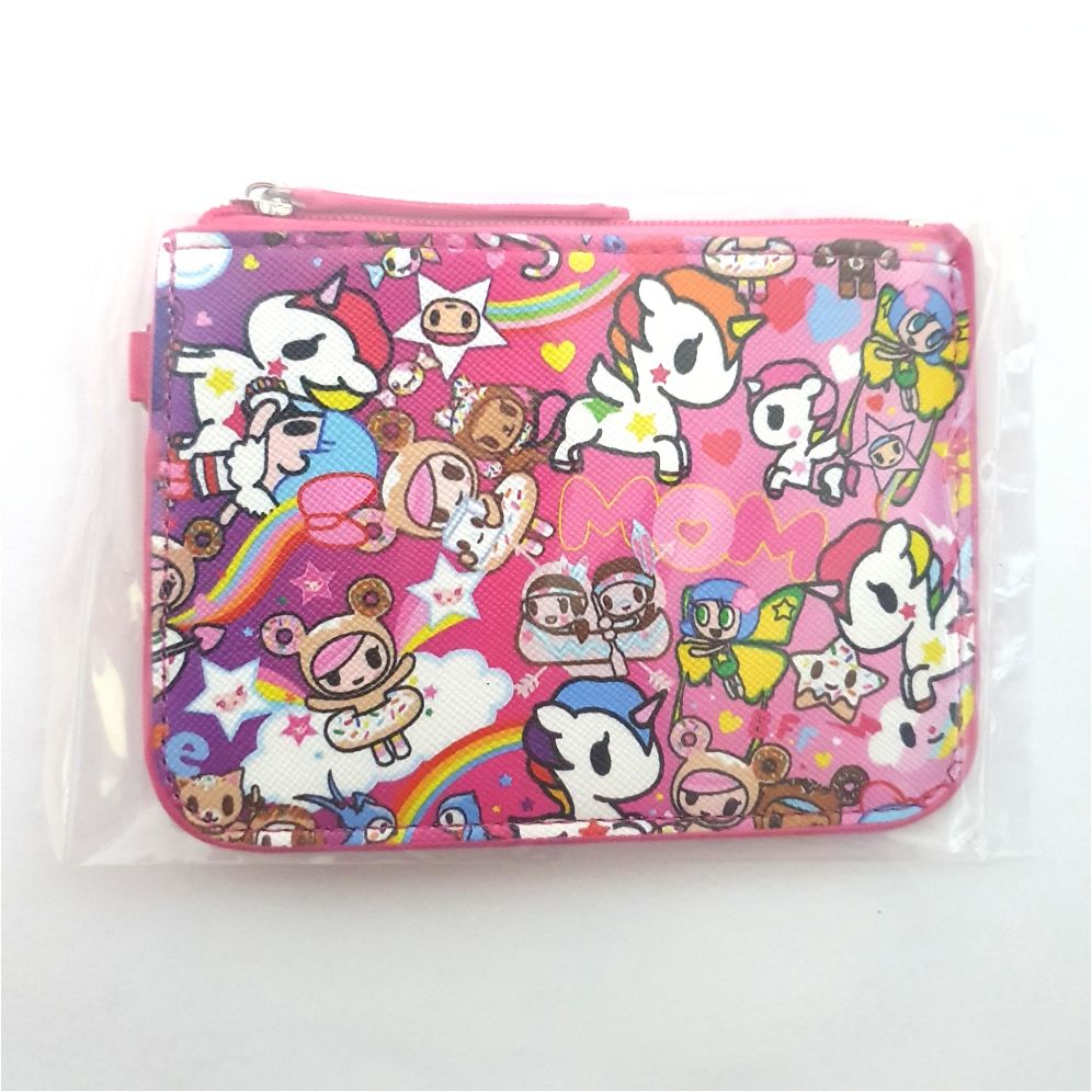 Tokidoki Unicorno Unicorn Unicorns Donutella Ezlink Card Pass Holder Coin Purse Key Ring