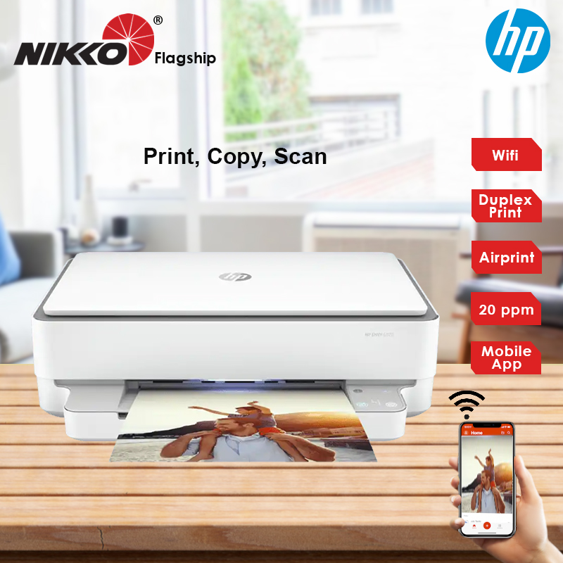 [Local Warranty] HP ENVY 6020 All-in-One Wireless Colour Inkjet Printer colour printer color printer