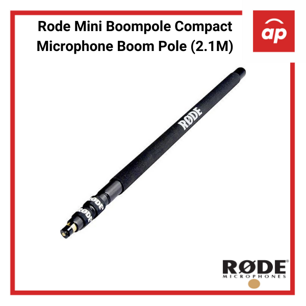 Rode Mini Boompole Compact Microphone Boom Pole (2.1M)