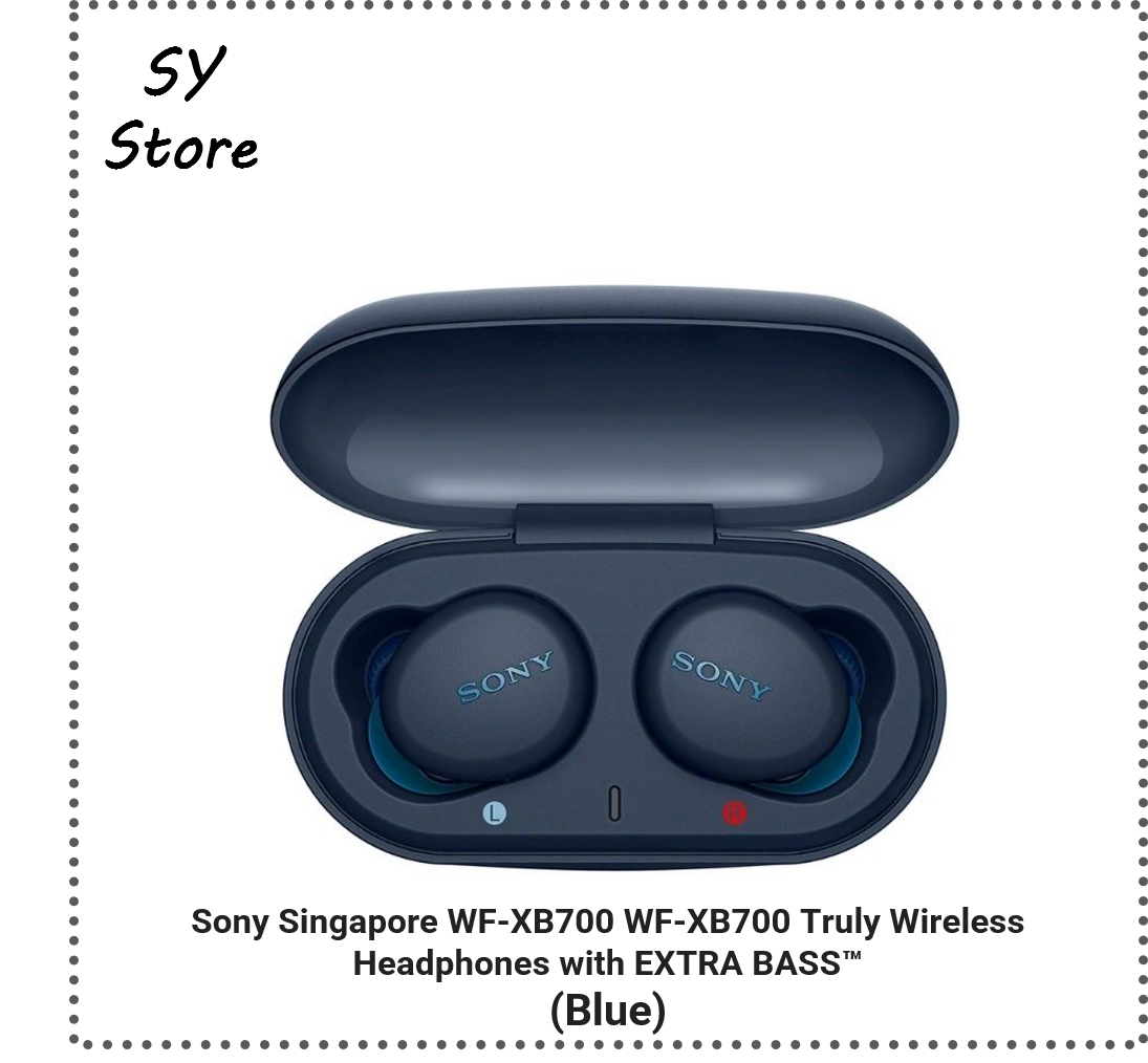 Sony Singapore WF-XB700 WF-XB700 Truly Wireless Headphones with EXTRA BASS™ - SY Store