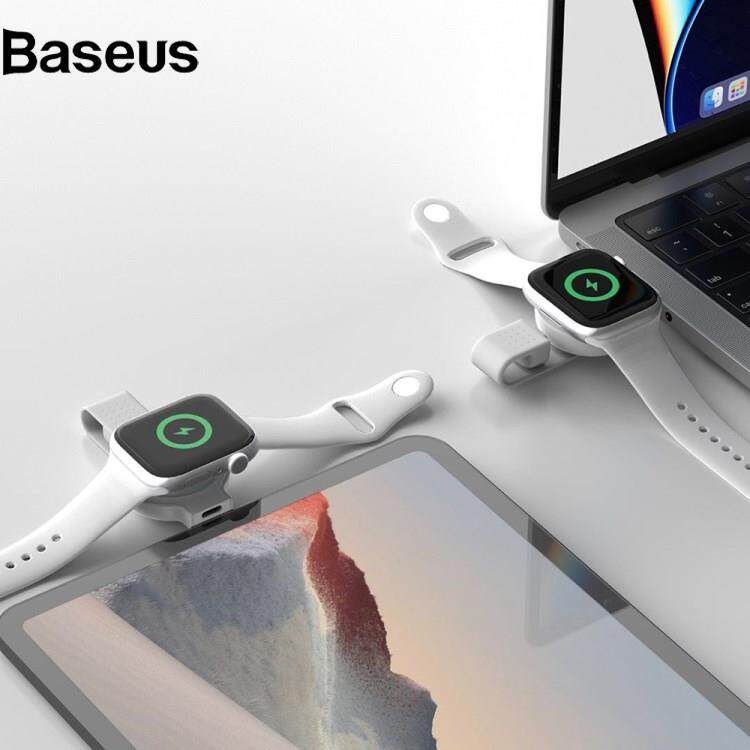 Baseus MOMAX GOLINK UD28 for Apple Watch Magnetic Wireless MFW Certified Charging Pad Type-C Smart Watch Charger