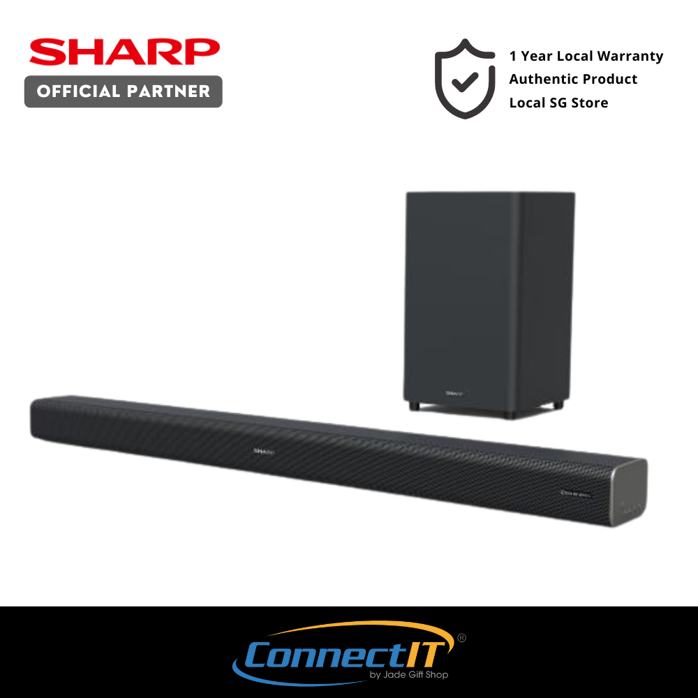 SHARP HT-SBW460 Dolby ATMOS Sound Bar with Wireless Subwoofer ( 1 year warranty )