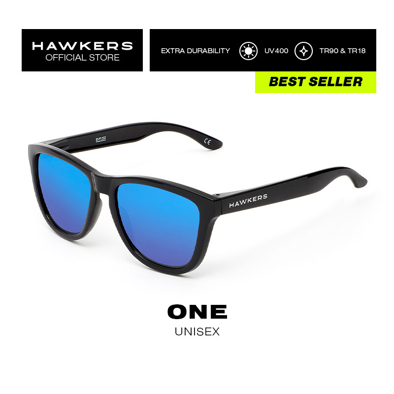 Hawkers - ONE Diamond Black Sky Sunglasses UV400 Men Women O18TR05