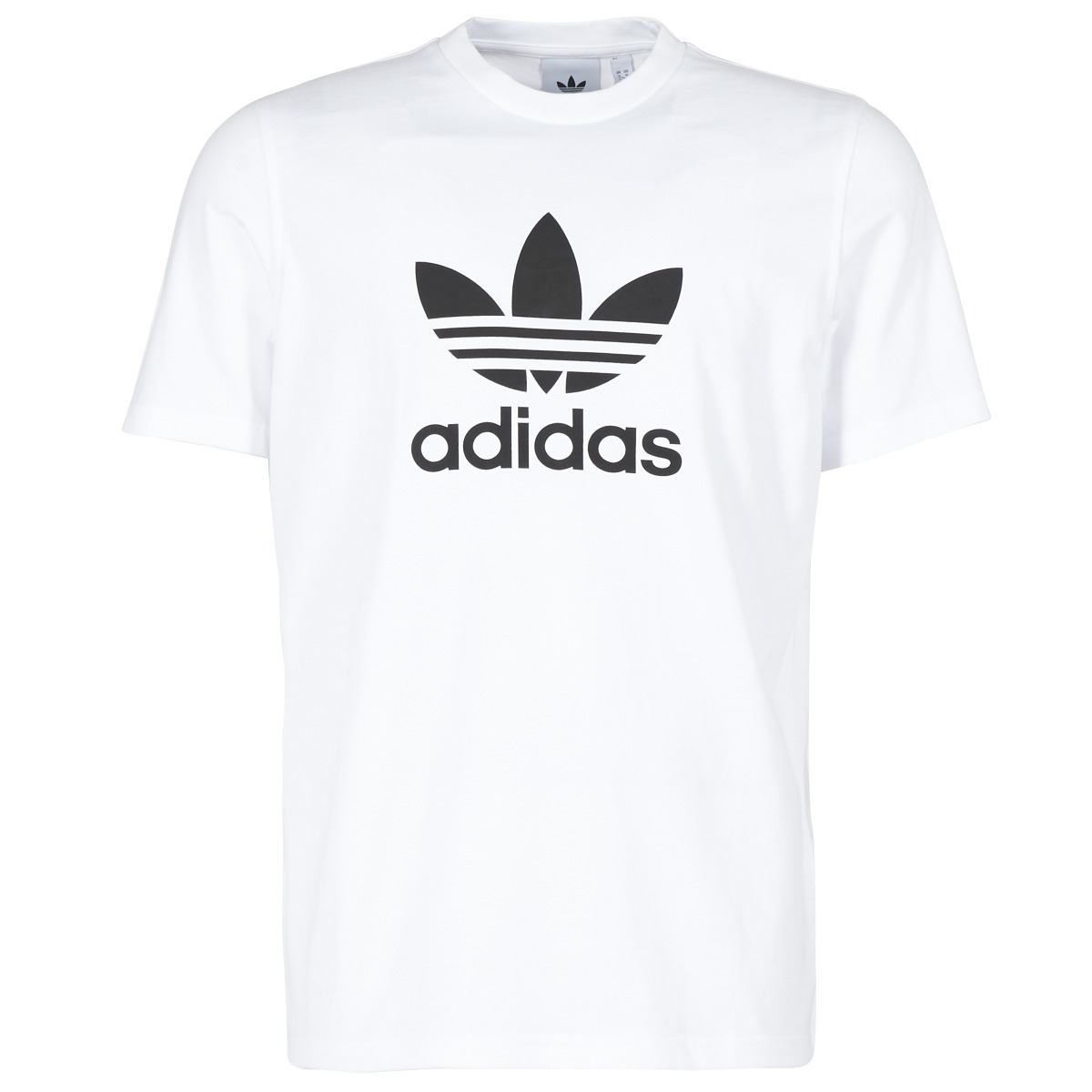 adidas Clothing adidas men Short-sleeved t-shirts - TREFOIL T-SHIRT - White