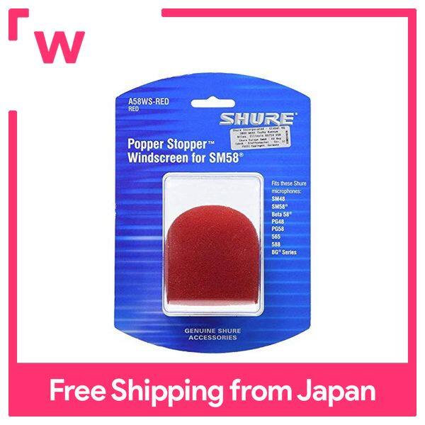 SHURE Windscreen PG48 PG58 SM48 SM58 Beta58A 565 For SD A58WS-RED