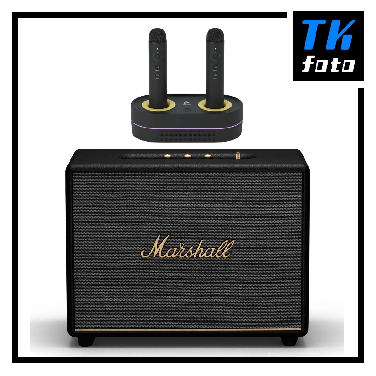 Popsical Remix II Home Karaoke System + Marshall Woburn III Bundle (Free: 3 months subscription)