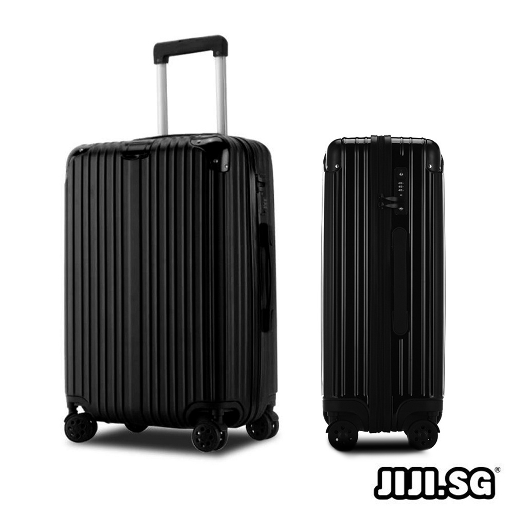(JIJI.SG) Premium Luggage 20 / 24 / 28 inch (Black) - Travel Bags / Hard Shell / Best Value / jt