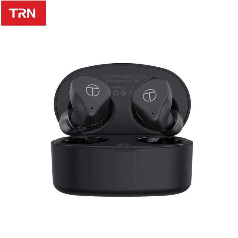 TRN BT1 1BA 1DD TWS 5.0 Bluetooth Earphone Wireless Earphone In-Ear HIFI Earphones TRN T300 VX V90s Z1 S2 E12 BT20S PRO