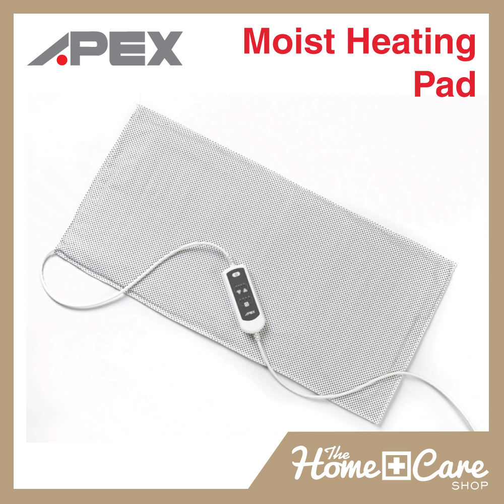 APEX Electric Moist Heating Pad (Non-Sterile) | 14 x 27 inches - Made in Taiwan