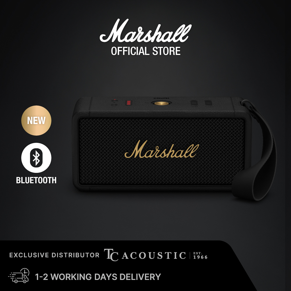 [NEW] Marshall Middleton IP67 Portable Wireless Bluetooth Speaker