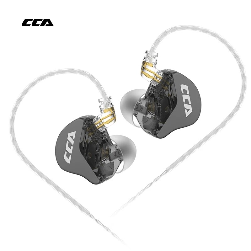 CCA CRA In Ear HiFi Headset High Polymer Diaphragm Monitor Headphones Noice Cancelling Sport Gamer Earbuds Earphones NRA ZEX EDX