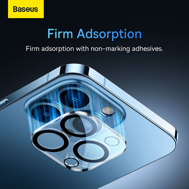 Baseus 2pcs Camera Lens Protector 2022 iPhone 14 Full Cover Tempered Glass Camera Protection for iPhone 14/iPhone 14 Pro