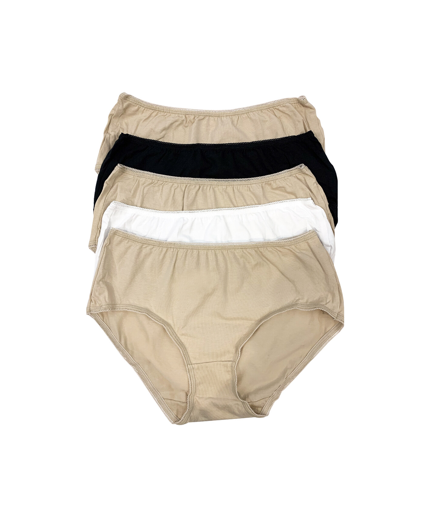 M&S 5 pack Cotton Lycra® Midi Knickers