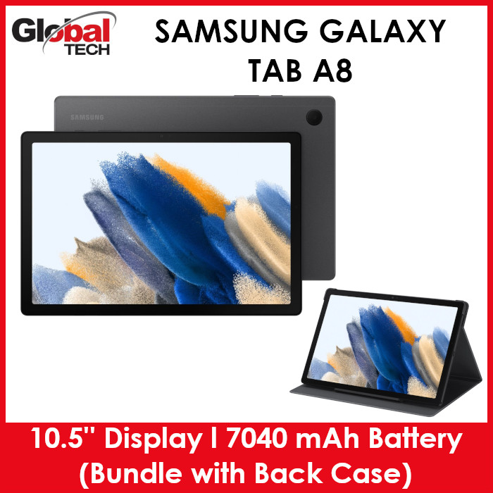 Samsung Galaxy Tab A8 10.5'' Display / 32GB or 64GB / Model : X200 - Wifi Version or Model : X205 - LTE Version