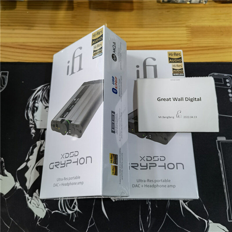 IFi XDSD Gryphon Ultra-Res Hifi Portable Balanced DAC & Headphone Amplifier Bluetooth 5.1 USB-C / S-PDIF 3.5mm SE 4.4mm Bal