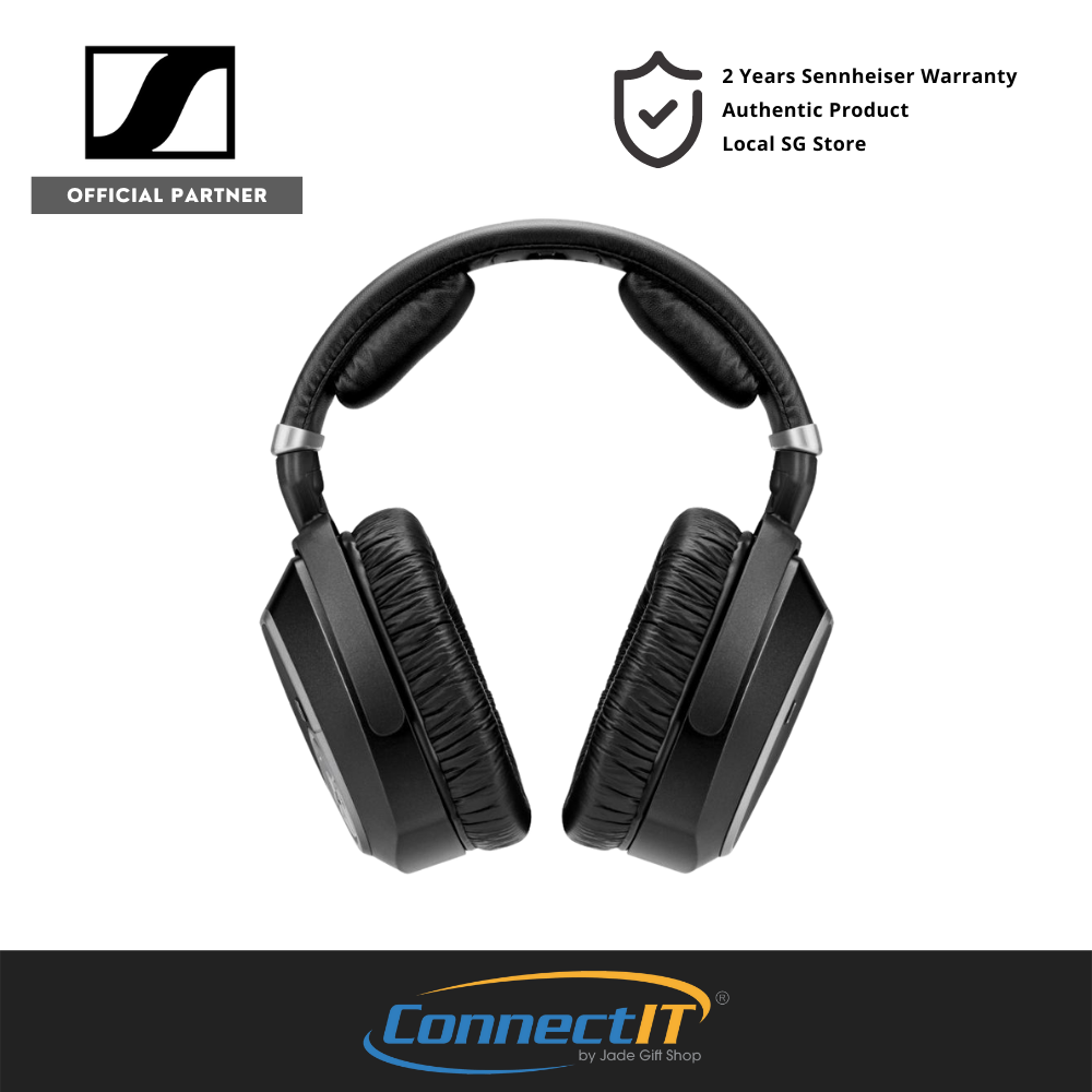 Sennheiser RS 195-U Wireless Headphone System For Home with 7 hearing profile 18hrs Battery Life ( 2 Years Warranty )