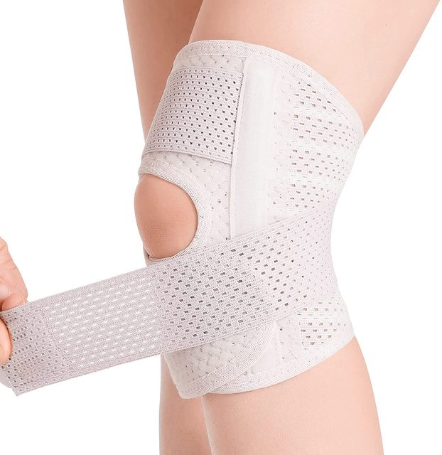 NEENCA Knee Brace, Adjustable Compression Knee Support Brace for Men & Women, Open Patella Knee Wrap for Knee Pain, Swollen,Meniscus Tear,ACL,PCL,MCL,Joint Pain Relief, Injury Recovery.
