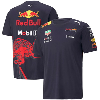2022 new F1 racing suit Red Bull team short-sleeved t-shirt Polo summer men's sports quick-drying Verstappen same paragraph