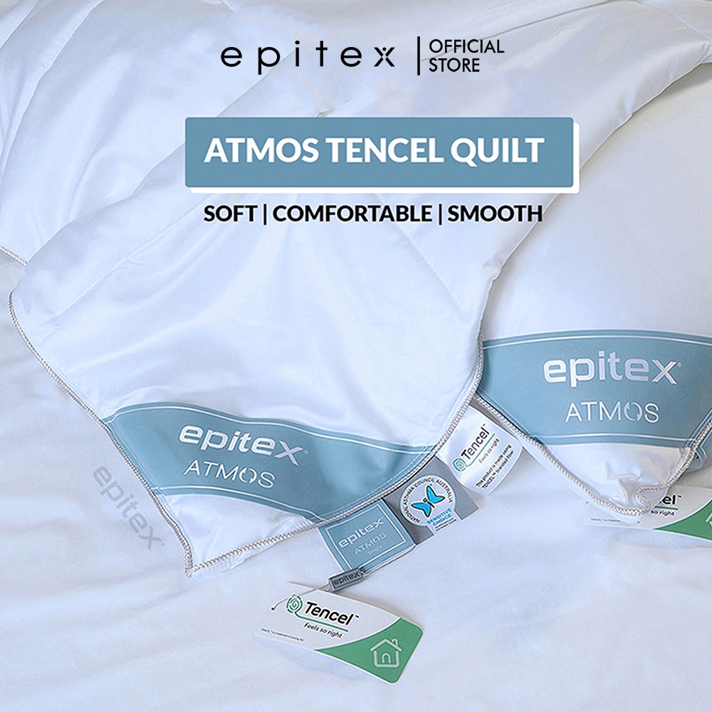 Epitex ATMOS Tencel Air Regulating Quilt | Comforter | Summer Quilt | Duvets | Antibacterial