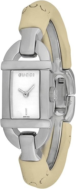 Gucci Women's YA068535 6800 White Dial Watch